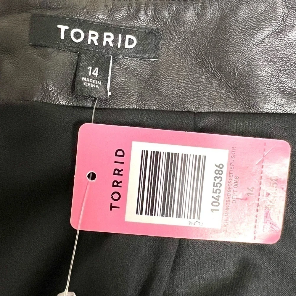 NWT TORRID Hummingbird studded chiffon swing Pleated western skirt 14